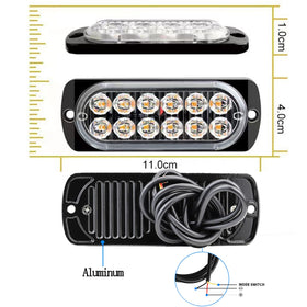 Leiboow close-up of LED array and lens showing focused brightness
