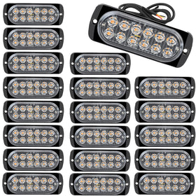 Leiboow front packaging showing 20-piece strobe kit and benefits