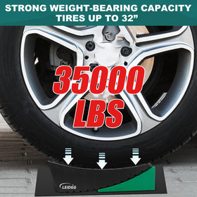 LEIDGG curved leveler close-up highlighting durable polypropylene texture