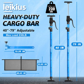 Leikius installed in pickup bed securing heavy gear for safer transport