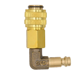 LEIMO KPARTS adapter set arranged with labeled fittings to match common engine ports
