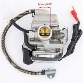 LEIMO KPARTS electric choke connector detail for easy plug‑in cold starts