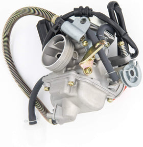 LEIMO KPARTS side profile showing throttle linkage for smooth throttle response