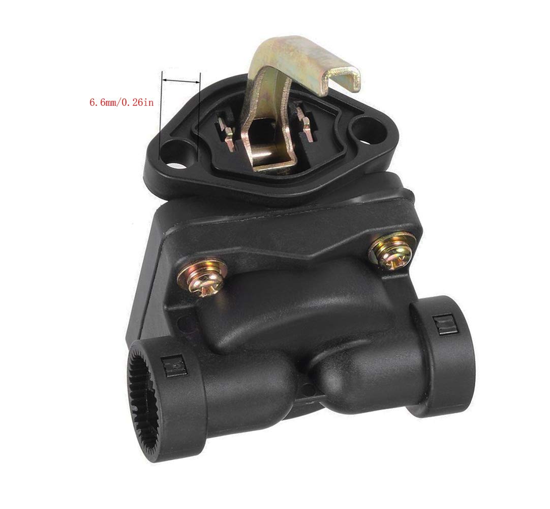 LEIMO KPARTS dimensions with scale to confirm the 64×62×55 mm fit advantage