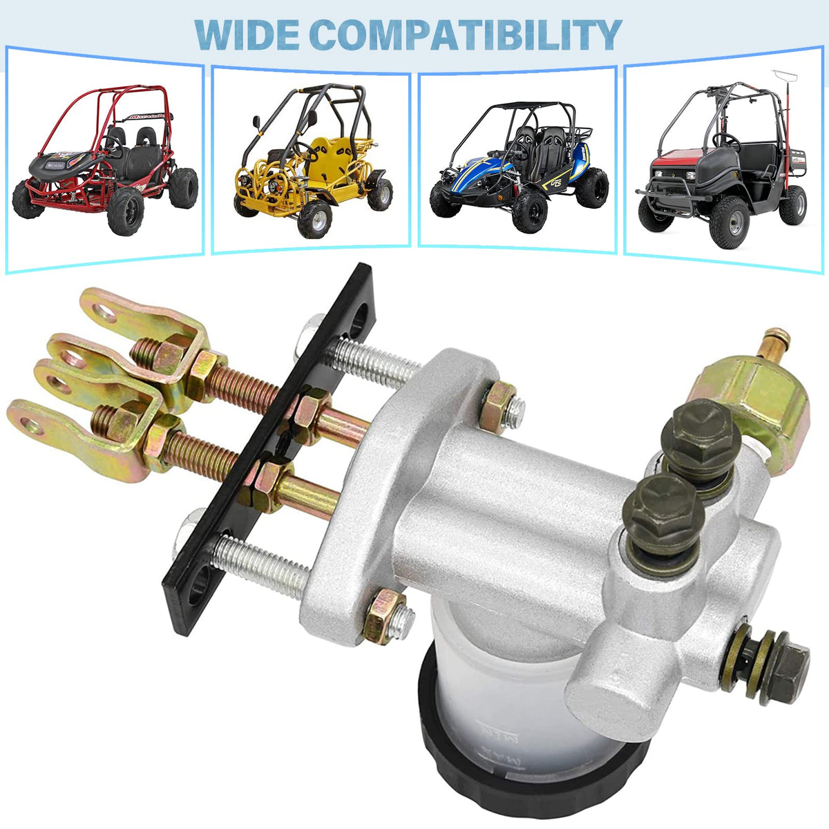 LEIMO KPARTS preinstalled bolts and nuts promoting faster, hassle-free installation