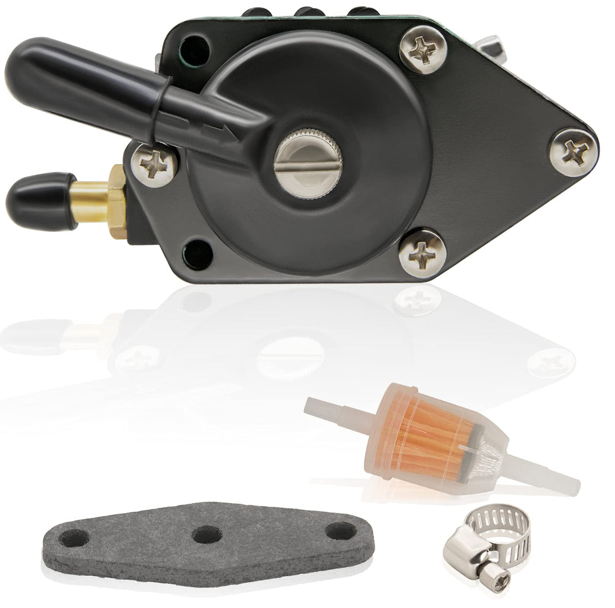 LEIMO KPARTS mounting clip and connections showing secure attachment