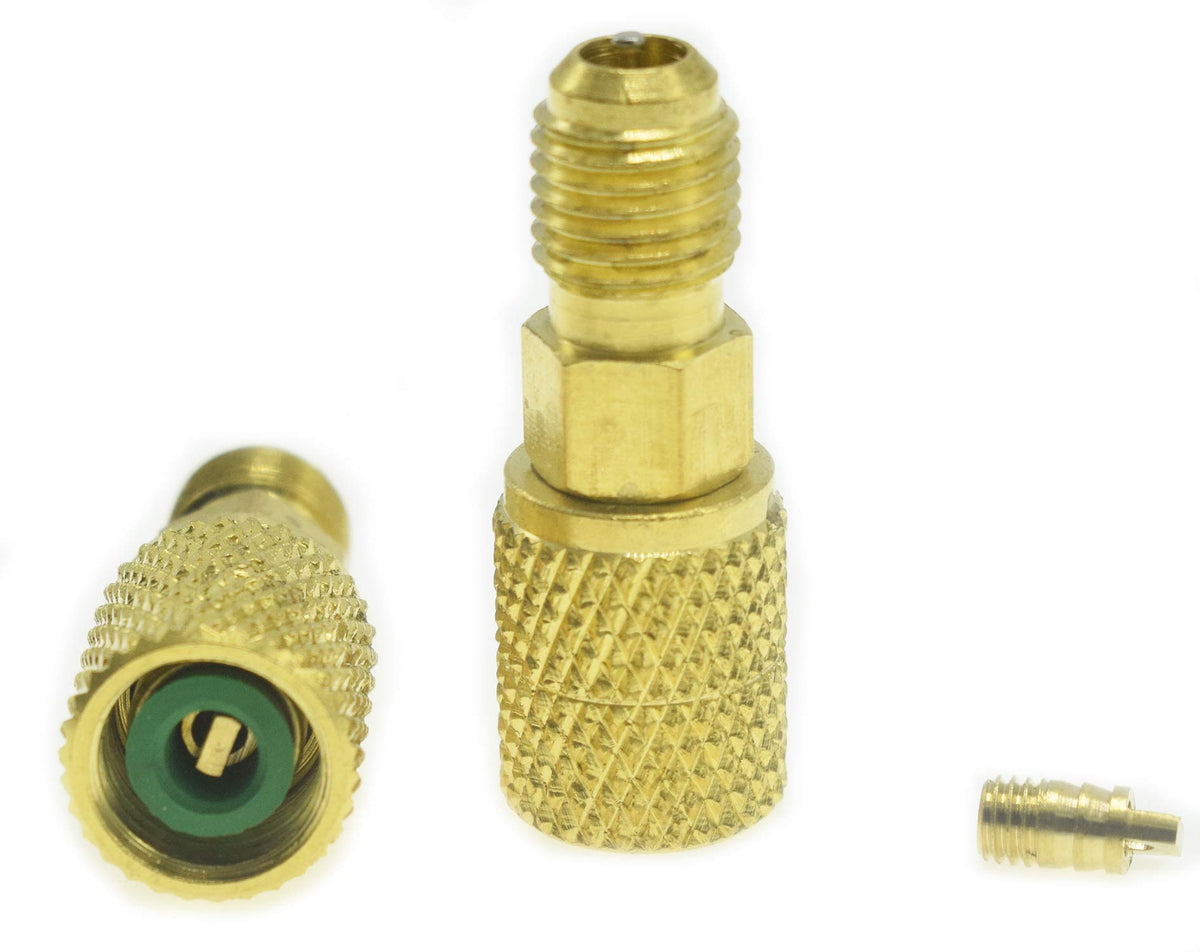 LEIMO KPARTS kit with manifold, hoses and adapters displayed for quick inventory