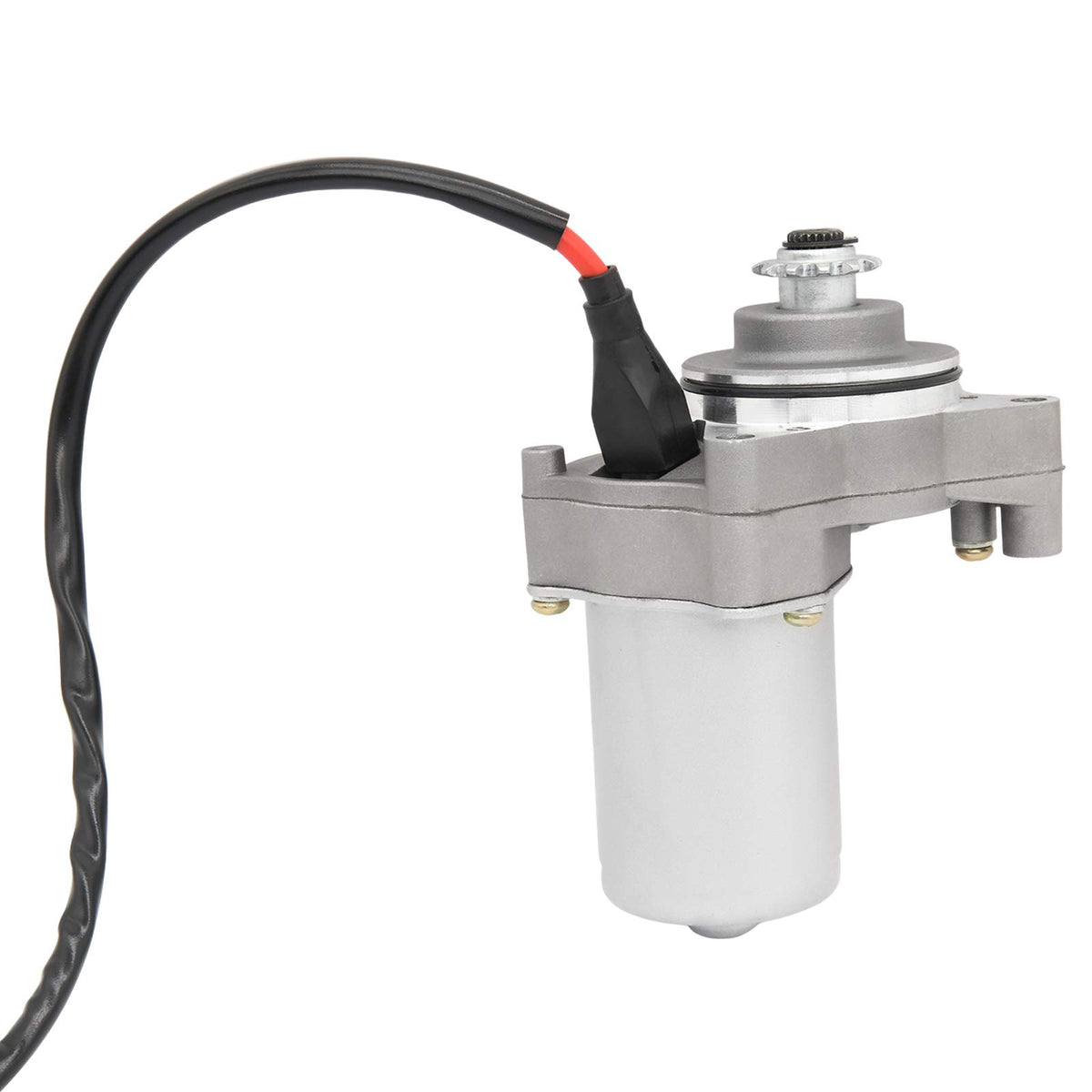 LEIMO KPARTS starter wiring connector view showing simple plug-and-play hookup