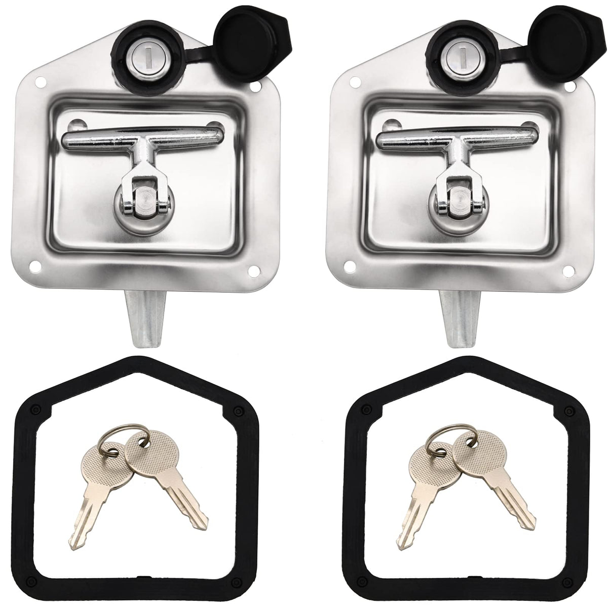 LEIMO KPARTS front plate view showing stainless finish and secure fit