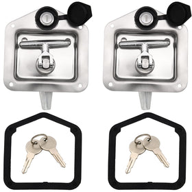 LEIMO KPARTS front plate view showing stainless finish and secure fit