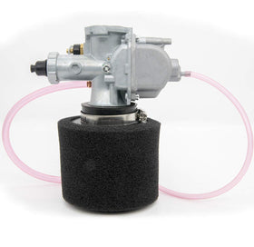LEIMO KPARTS VM22 throttle linkage detail showing cable connection, enhances throttle response