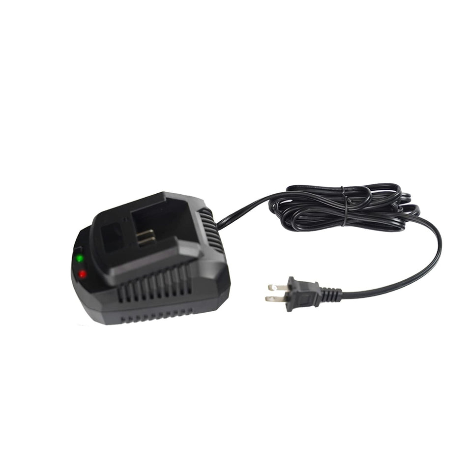 Leisch Life charger front view showing connector and safe fast recharging