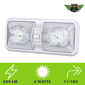Leisure LED installed in ceiling showing practical interior lighting benefit