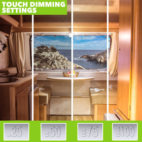 Leisure LED mounted in RV interior showing practical onboard lighting benefit
