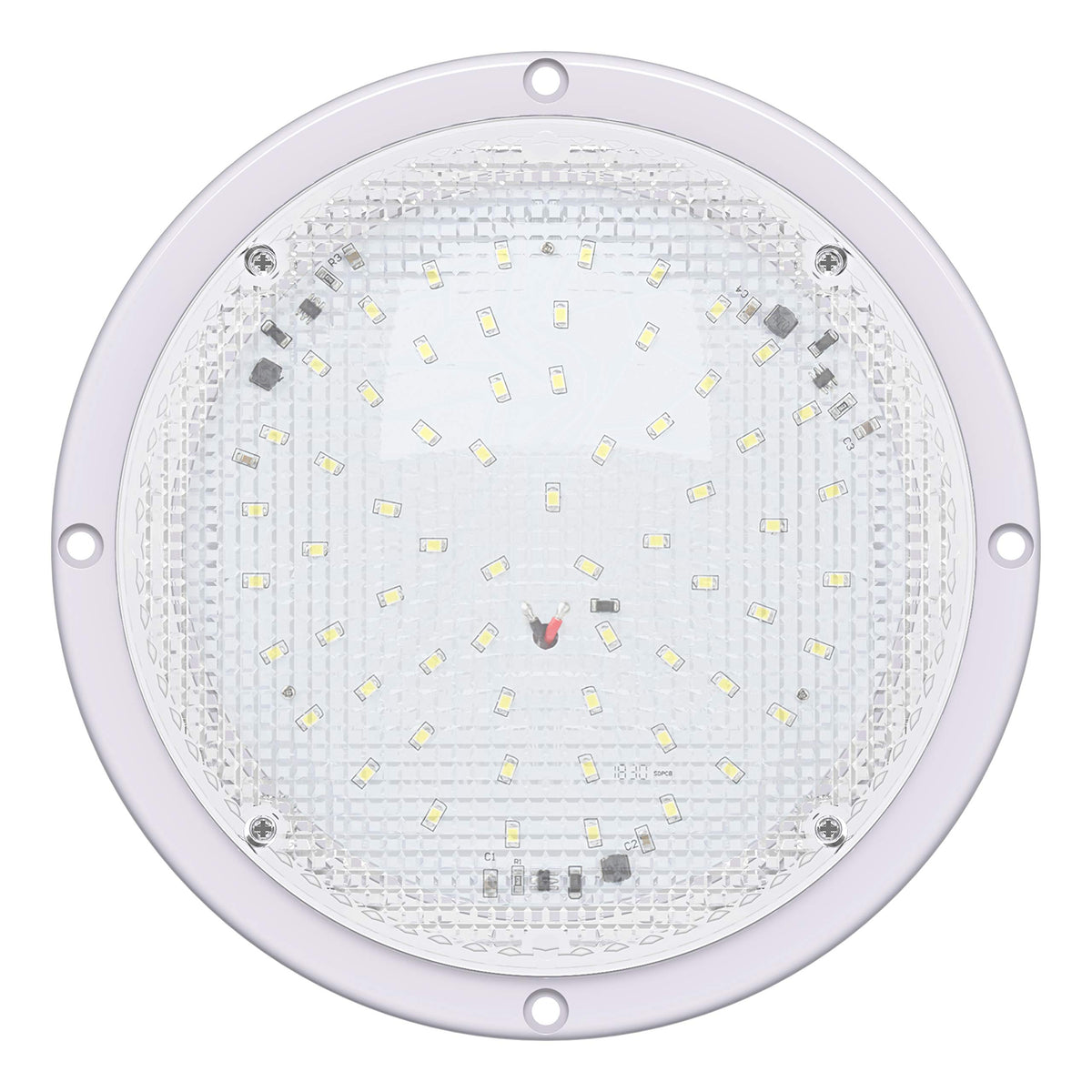 Leisure LED wiring plug and connector view illustrating simple 12V plug-and-play installation