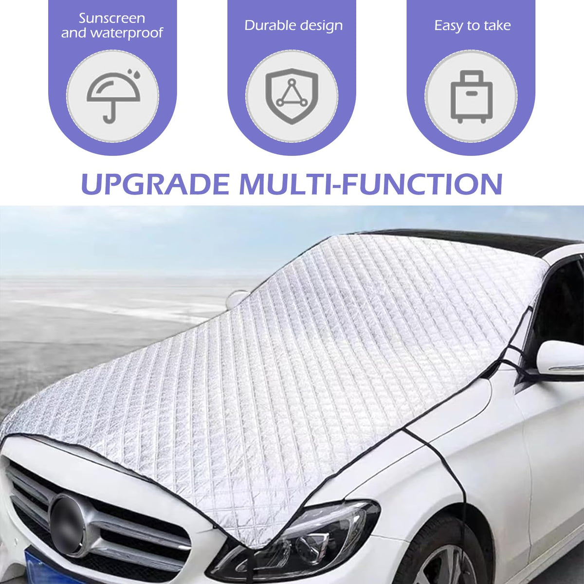 lekiliky installed on SUV in driveway shows easy use and protection