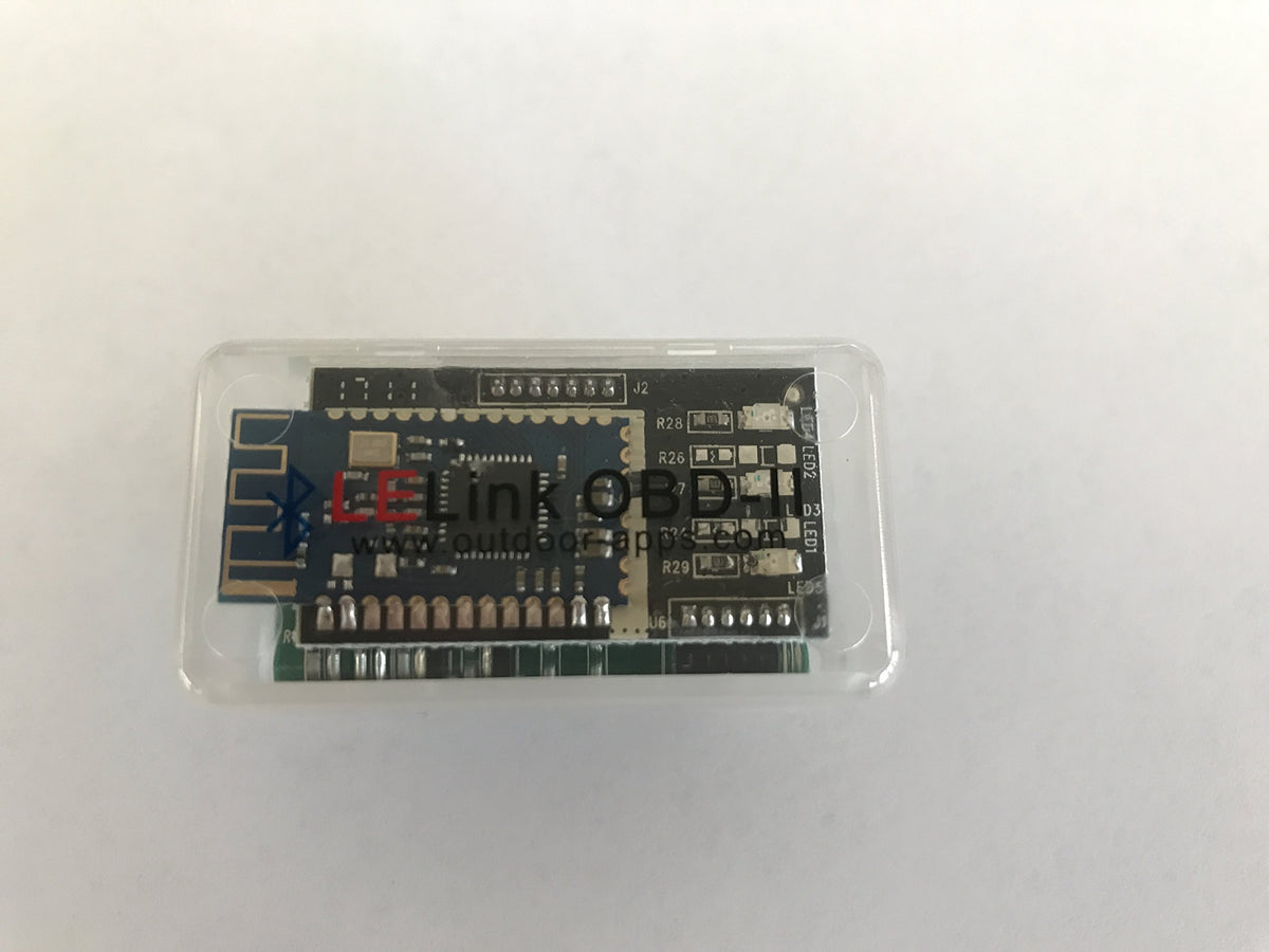 LELink close-up LEDs showing status indicators and faster diagnostics