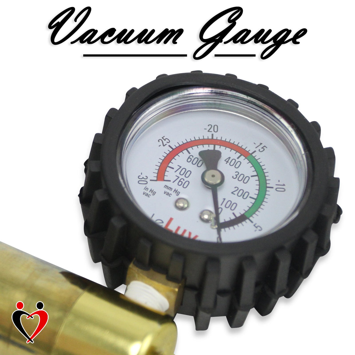 LeLuv Ultima Black brass quick-release valve showing solid construction and fast venting