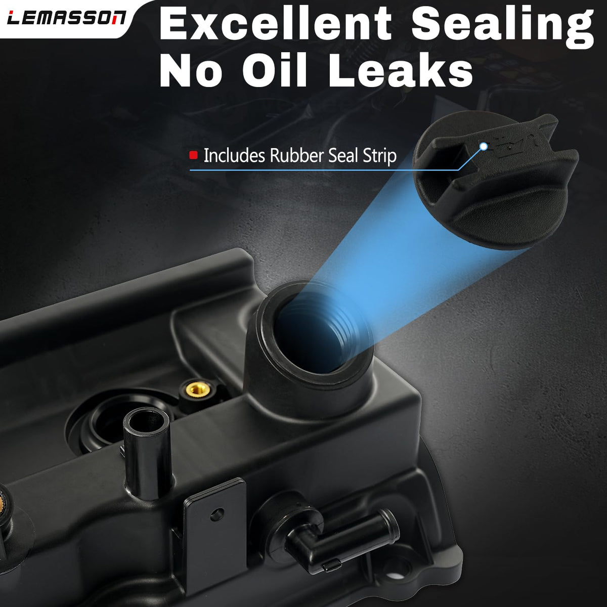 LEMASSON part number label detail proving compatibility and assurance