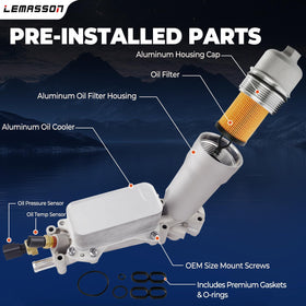 LEMASSON size comparison beside ruler showing compact dimensions for correct replacement