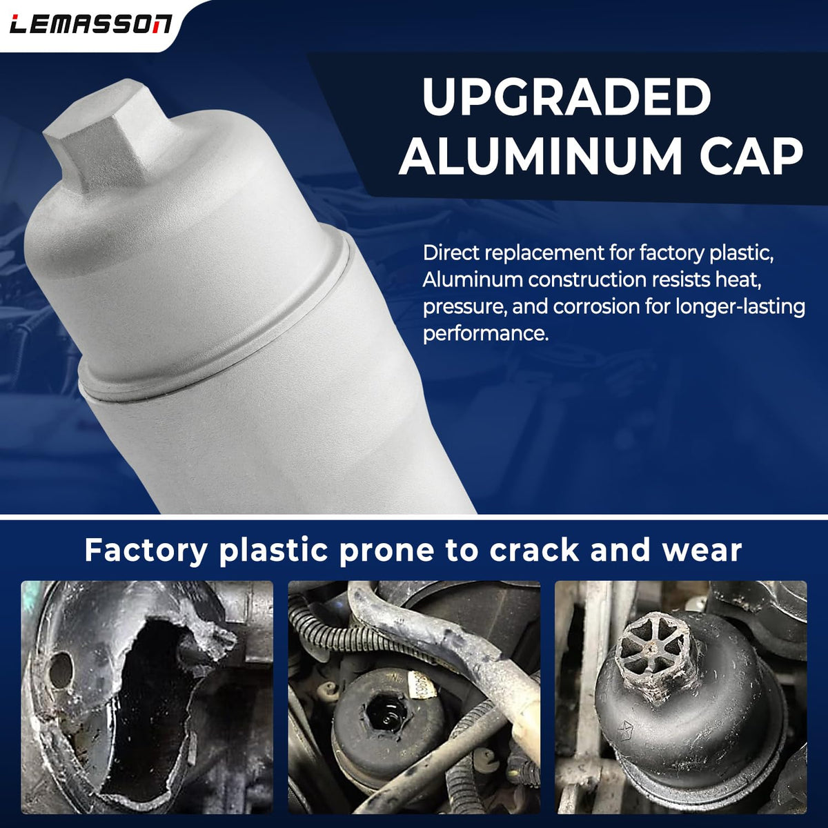 LEMASSON macro of threads and finish demonstrating precise machining and secure seal