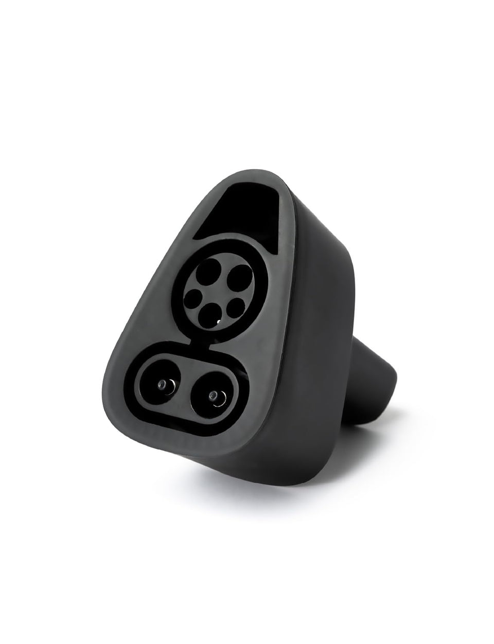 LENZ adapter front view showing durable housing and easy-grip handle benefit