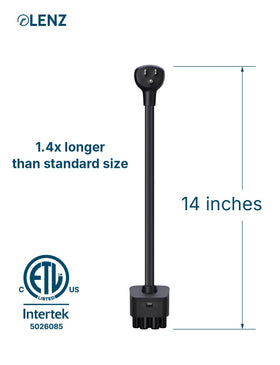 LENZ adapter used to charge Tesla in driveway illustrating practical overnight charging