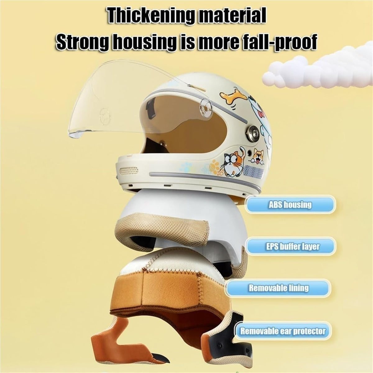 LEOICHE removable inner lining and foam padding for comfort