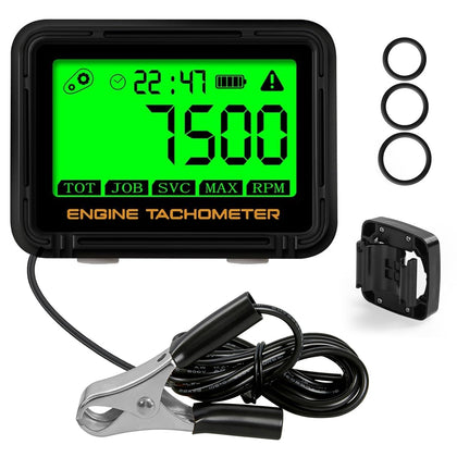 LEOMAUNYX front panel showing clear tachometer and hour readouts, fast insight