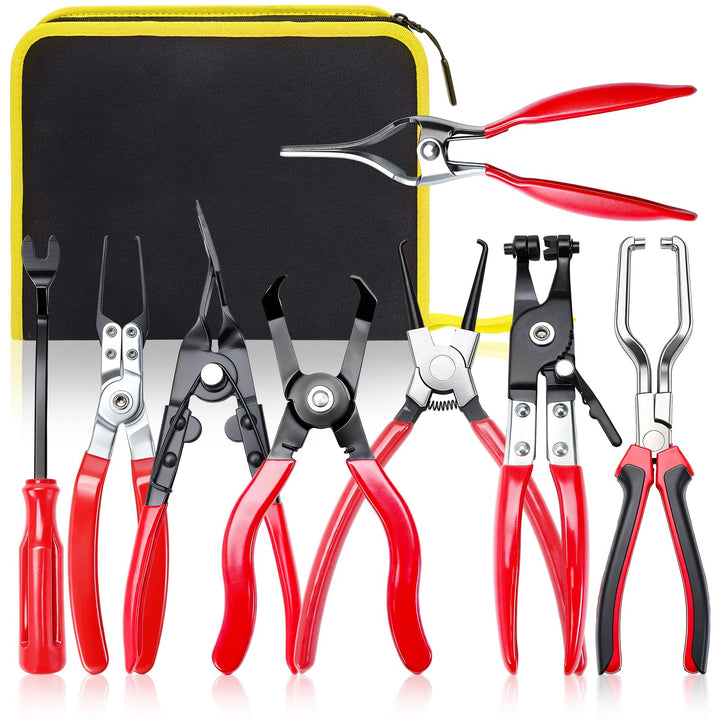 Leorossy pouch and tools front view showing kit organization and quick access