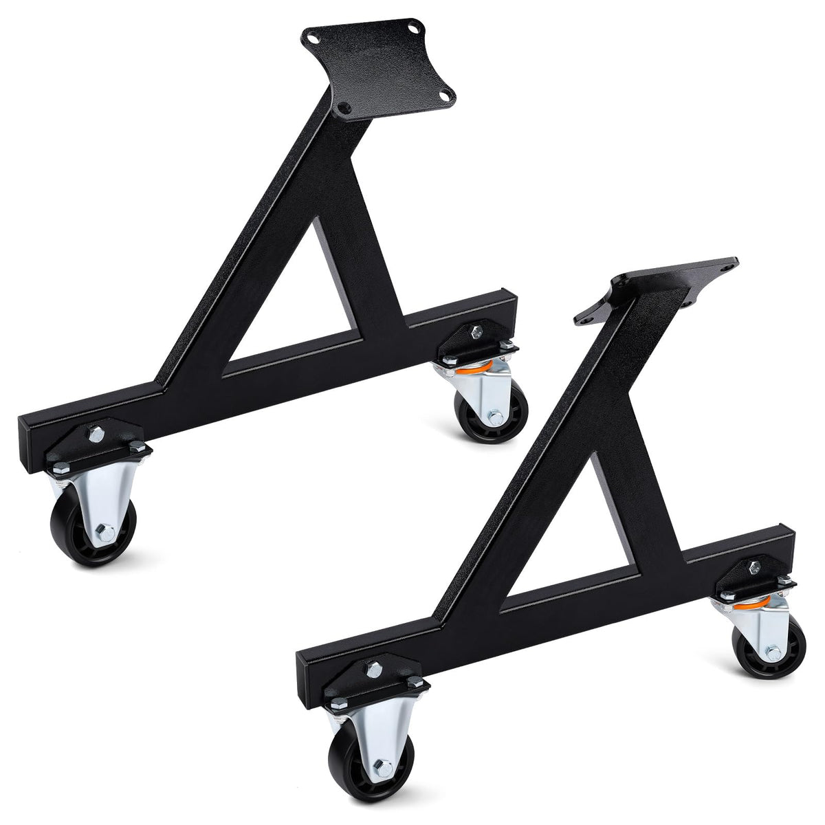 LEQEE front view cradle showing sturdy frame and mounting fit benefit