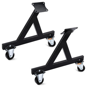 LEQEE front view cradle showing sturdy frame and mounting fit benefit