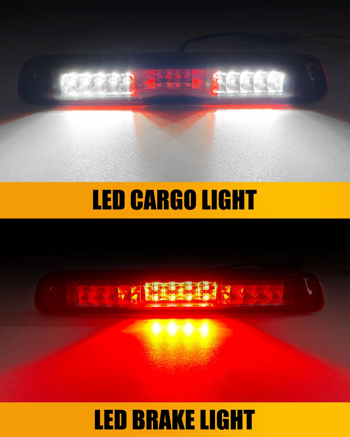 LESAUCE close-up of LED array detail highlighting durable, high-visibility illumination