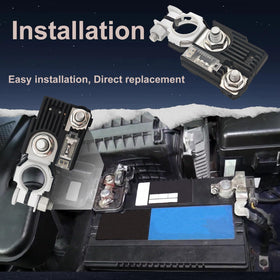 LESHIAUTO fusible link beside ruler showing compact size for easy installation
