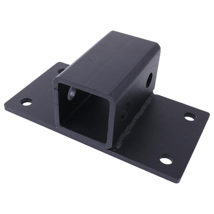 Lesurey front view of bolt-on receiver showing strong mounting flange and easy fit