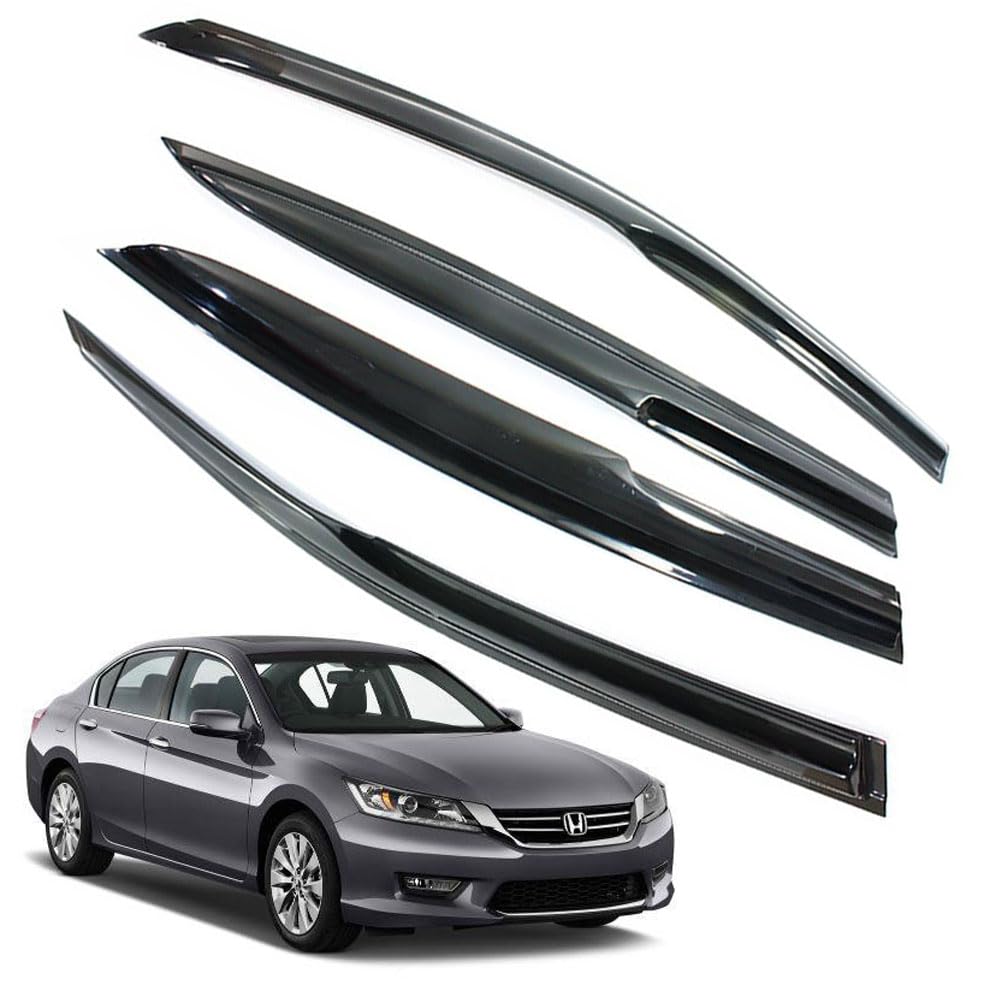LETINGFAR front view on Accord showing full four-piece kit and neat profile benefit