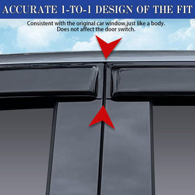 LETINGFAR installed with window cracked during rain showing ventilation benefit
