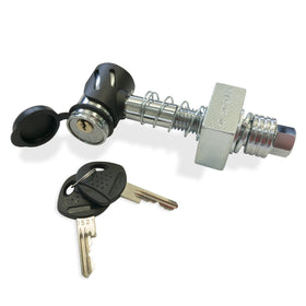 Let's Go Aero packaged product with two rubber-capped keys for backup security