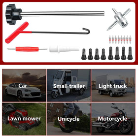 Lettry tools beside glove showing scale and a compact kit ready for transport