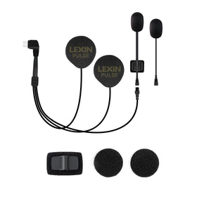 LEXIN Pulse front speaker set showing compact profile and improved audio