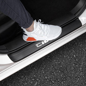 LEXLEY front sill protectors on packaging showing fit and premium finish benefit
