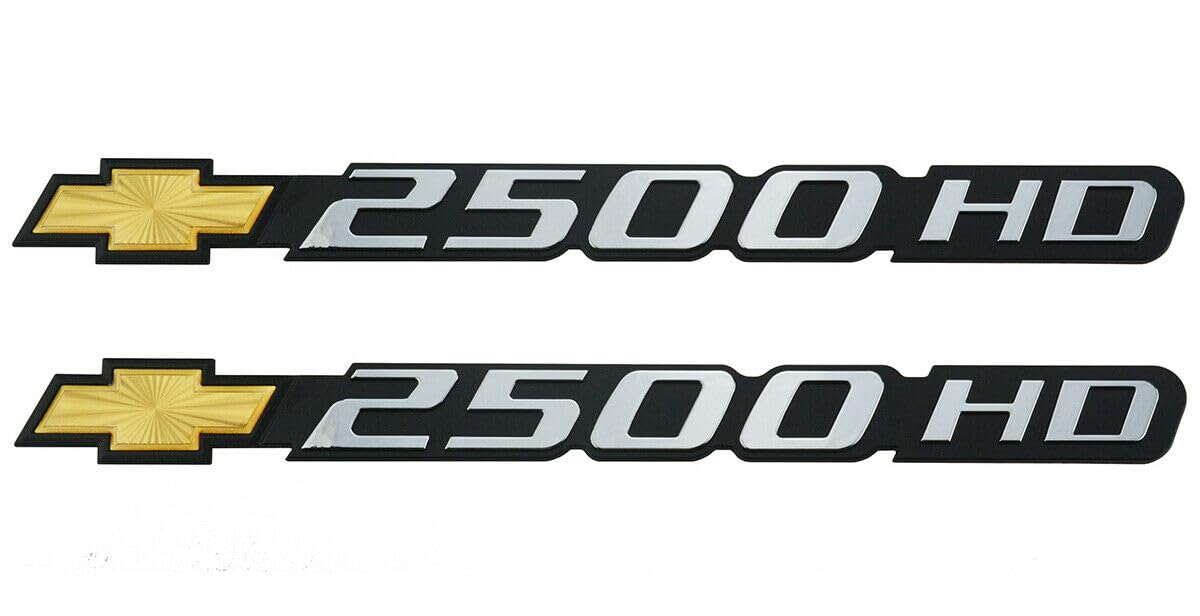 LHBAOLUO emblems installed on truck fender for a matched appearance
