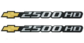 LHBAOLUO emblems installed on truck fender for a matched appearance