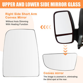 LHCDQSKCW mirrors in wet driving scene showing improved safety benefit