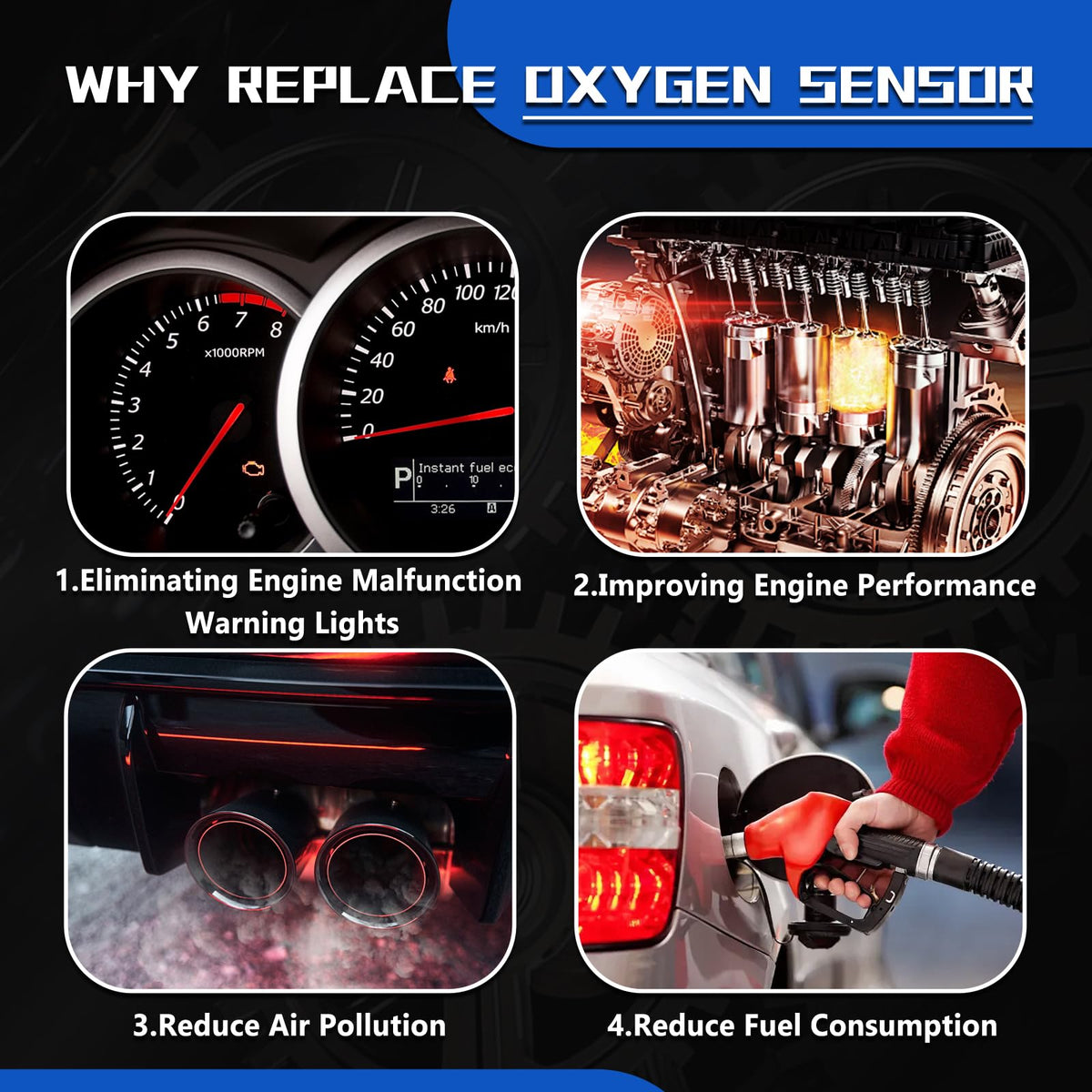 LHCMRL oxygen sensor installed with diagnostic scan tool confirming resolved codes benefit