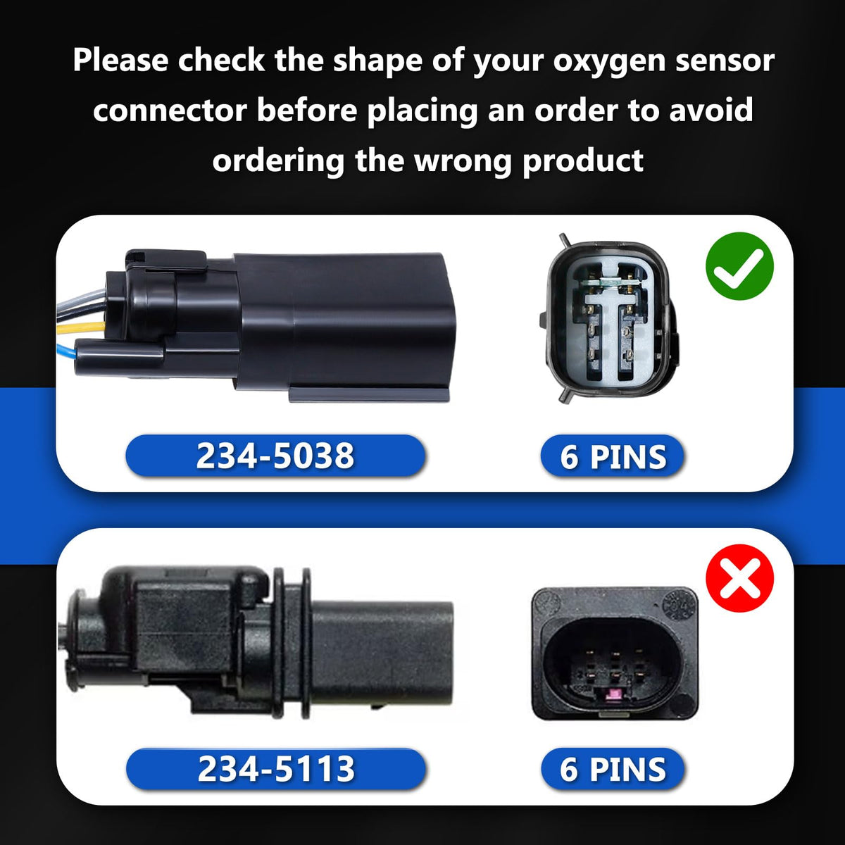 LHCMRL oxygen sensor mounted under vehicle demonstrating direct-fit replacement benefit
