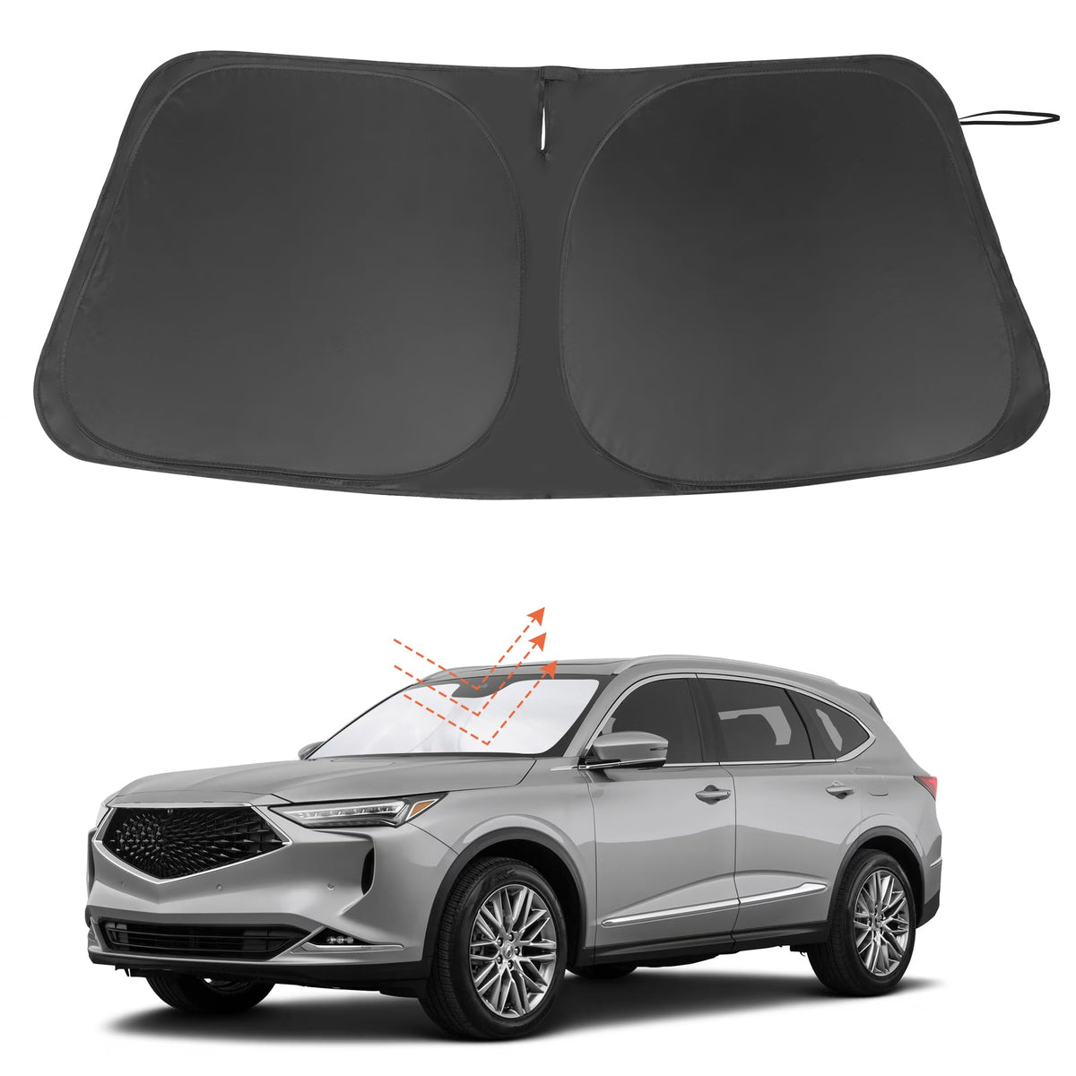 LHFLIVE front packaging showing custom fit for Acura MDX and easy protection
