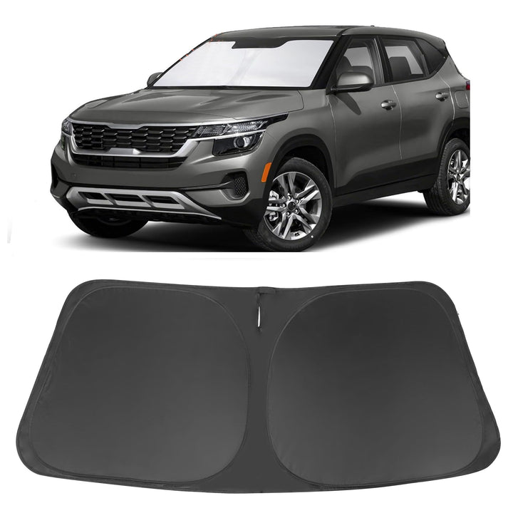 LHFLIVE front packaging for Kia Seltos shade showing fit and protection
