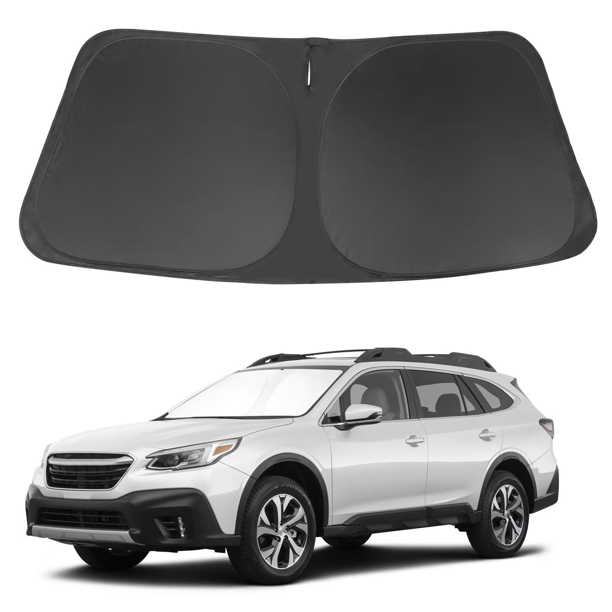 LHFLIVE front view showing custom fit for Subaru Outback protects interior