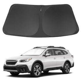 LHFLIVE front view showing custom fit for Subaru Outback protects interior